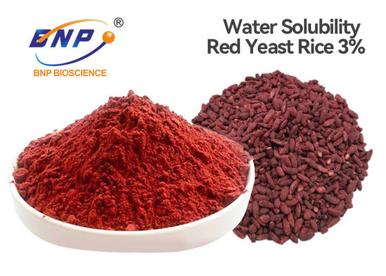 고운 붉은 효모 쌀 추출물 분말 3% Monacolin-K 수용성