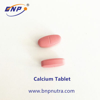 골형 건강 상태를 위한 칼슘 600 밀리그램 비타민 D3 800IU 박막 태블릿