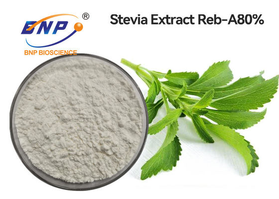 음식 급료는 스테비아 잎 추출물 GSG 80% HPLC Stevia Rebaudiana를 순화했습니다